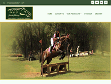 Tablet Screenshot of hngsaddlery.com